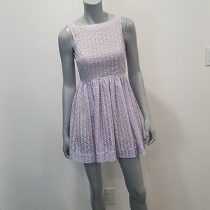 American Apparel baby doll dress purple size small